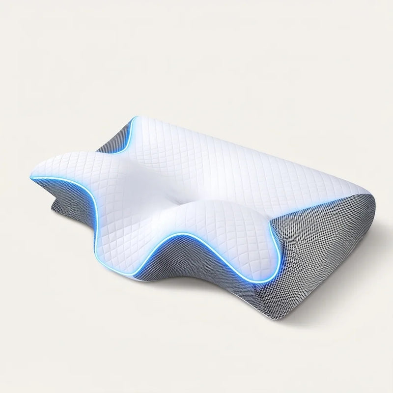 Ergonomic Butterfly Memory Foam Pillow